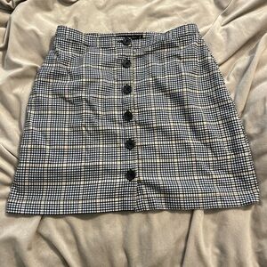Abercrombie & Fitch Plaid Skirt